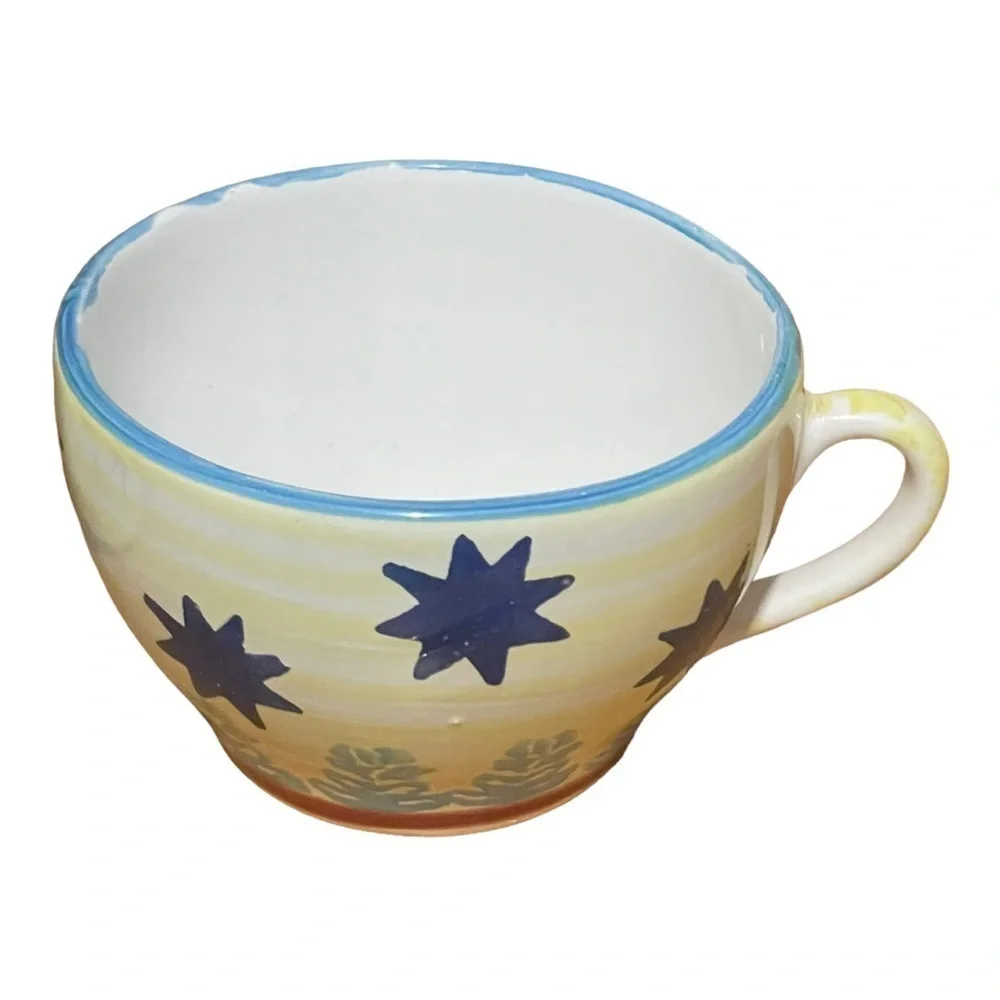 Smith & Hawken Personal Teapot Hand Painted